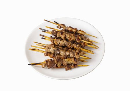 Photo for Traditional delicious Turkish foods; skewers cop sis - Royalty Free Image