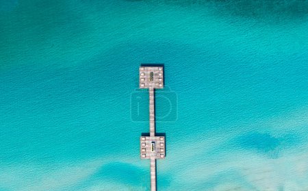Ilica Beach Drone Photo, Temporada de verano en el mar Egeo, Izmir Turquía (Turkiye)