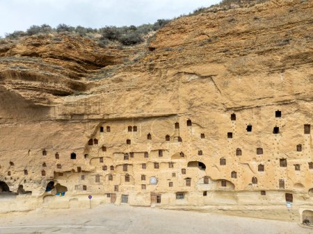 Karaman - Konya - Turkey, 20 April, 2024, Taskale historic granaries in the town Karaman of Konya ,Turkey