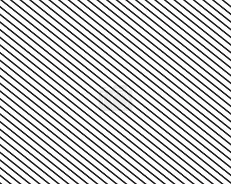 Illustration for Black diagonal lines, pattern seamless background - Royalty Free Image