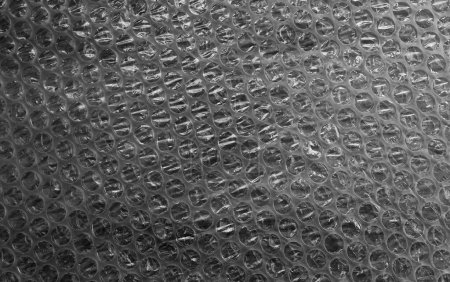 Pattern Of Protective Bubble Wrap Detailed Stock Image. Protective Material Backdrop 