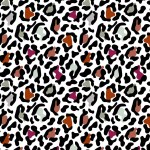 Leopard Cheetah Jaguar Skin Pattern With Brown, Coffee, Sage Green, Grey And Mauve Color
