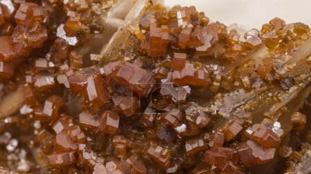 Photo for Mineral sample of vanadinite - Royalty Free Image