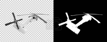Photo for Aircraft vehicle models. helicopter with propellers - Royalty Free Image