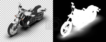 Foto de 3d representación de la motocicleta moderna, ilustración - Imagen libre de derechos