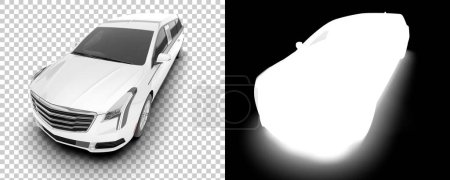 Foto de Luxury cars models 3D illustration - Imagen libre de derechos
