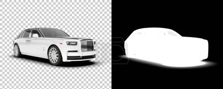 Photo for 3D art illustration. Luxury cars models - Royalty Free Image