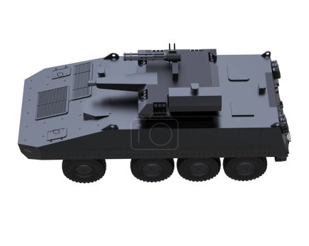 Téléchargez les photos : Armored personnel carrier, military transport - en image libre de droit