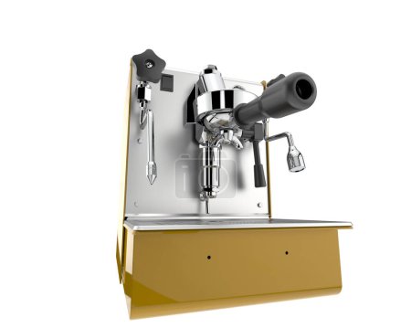 Téléchargez les photos : Coffee machine 3d illustration - en image libre de droit