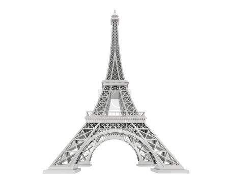 Téléchargez les photos : Eiffel tower 3d illustration - en image libre de droit
