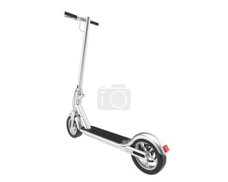 Téléchargez les photos : Electric scooter 3d illustration - en image libre de droit