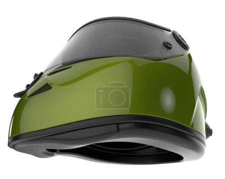 Photo for Formula 1 Helmet 3d illustration - Royalty Free Image