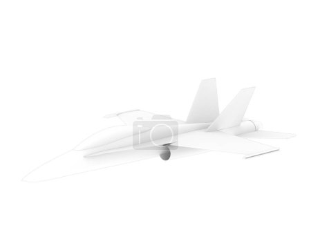 Photo for F-18 Hornet Jet illustration - Royalty Free Image