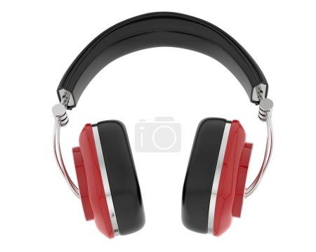 Foto de 3D illustration of Headphones isolated on white background - Imagen libre de derechos