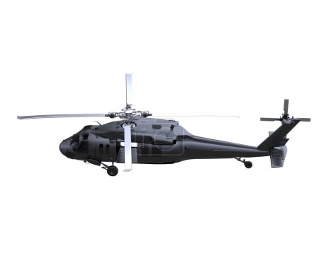 Téléchargez les photos : Réaliste 3d hélicoptère gros plan - en image libre de droit