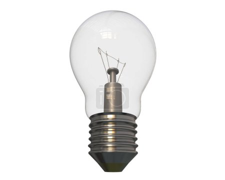 Photo for Light bulb icon close up - Royalty Free Image