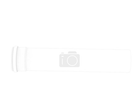 Téléchargez les photos : Tuyau isolé sur fond blanc - en image libre de droit