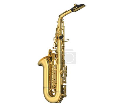 Foto de Saxofón instrumento musical de cerca - Imagen libre de derechos