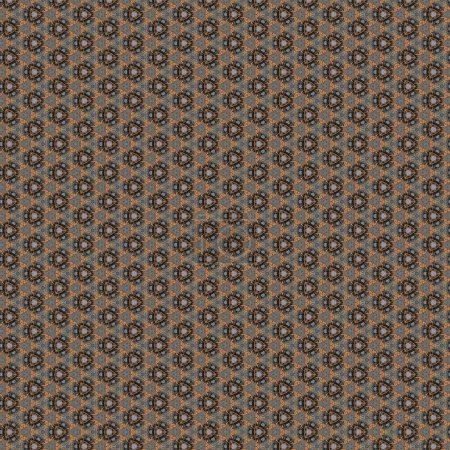Téléchargez les photos : 3d seamless abstract background, repeating shapes. wallpaper for copy space - en image libre de droit