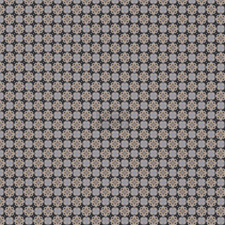 Foto de 3d seamless abstract background, repeating shapes. wallpaper for copy space - Imagen libre de derechos