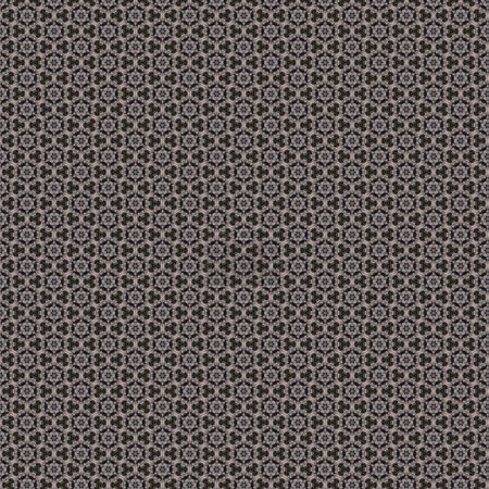 Photo for 3d seamless abstract background, repeating shapes. wallpaper for copy space - Royalty Free Image