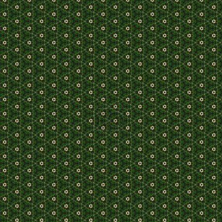 Foto de Green wallpaper for copy space. 3d art, seamless background with repeating shapes - Imagen libre de derechos