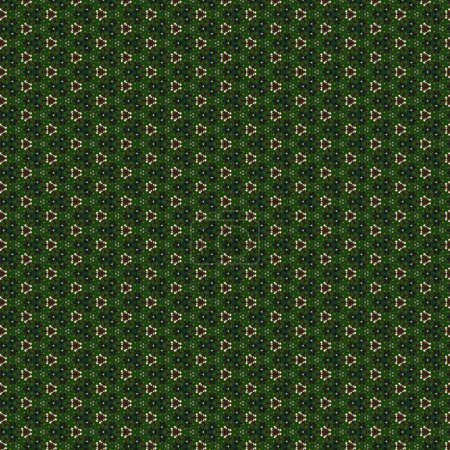 Téléchargez les photos : Green wallpaper for copy space. 3d art, seamless background with repeating shapes - en image libre de droit