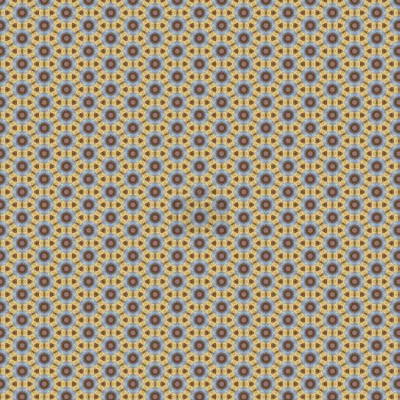 Photo for Abstract seamless background, repeating shapes - Royalty Free Image