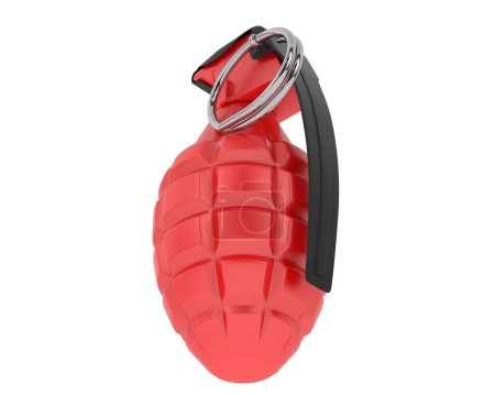 Photo for Grenade  on a white background - Royalty Free Image