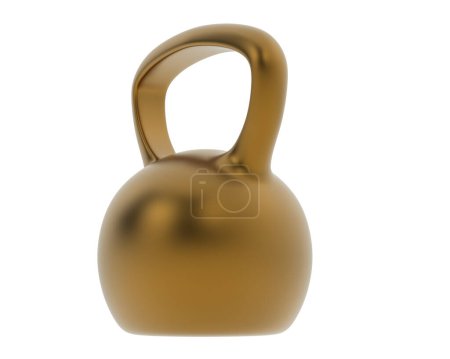 Photo for 3d of kettlebell close up - Royalty Free Image