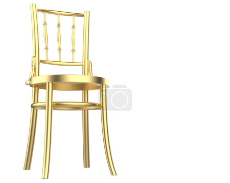 Photo for Chair isolated on white background - Royalty Free Image