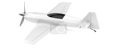 Foto de Ilustración 3d de XtremeAir Sbach 342 aislado sobre fondo blanco. monoplano acrobático y itinerante de dos asientos - Imagen libre de derechos