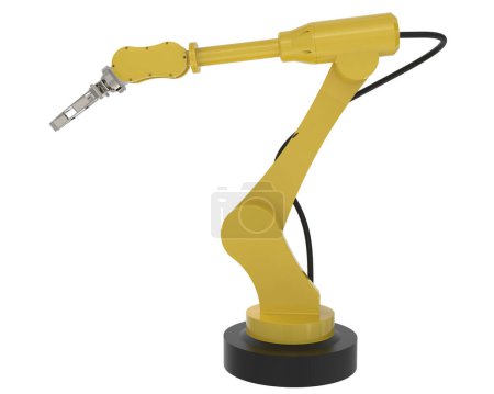 Téléchargez les photos : Illustration d'équipement moderne bras robot - en image libre de droit