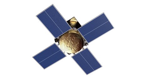 Photo for Satellite on the white background - Royalty Free Image