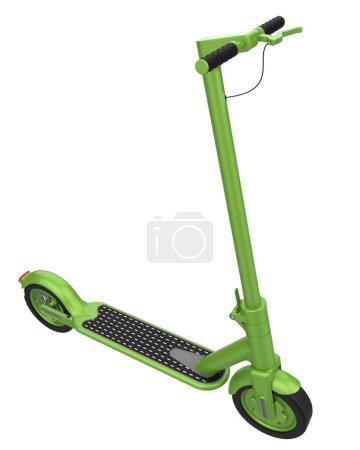 Photo for Modern scooter isolated on white background - Royalty Free Image