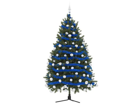 Photo for Christmas tree isolated on white background - Royalty Free Image