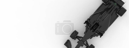 Photo for 3 d render of car on white background - Royalty Free Image