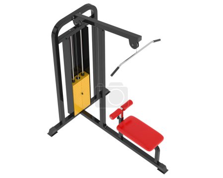Photo for 3d illustration of, sport gym equipment - Royalty Free Image