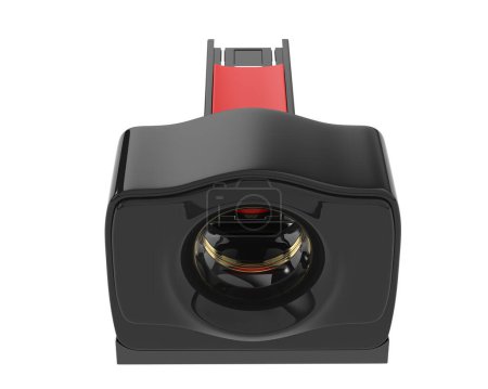 Foto de Escáner de resonancia magnética aislado sobre fondo. representación 3d - ilustración - Imagen libre de derechos