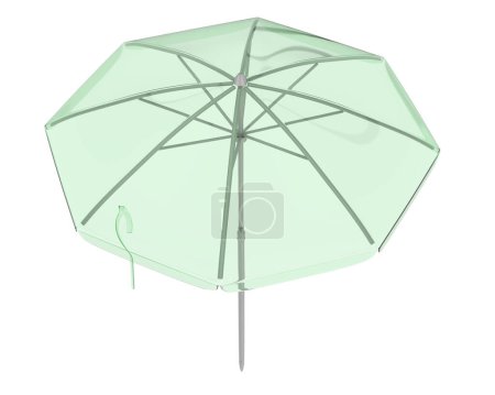 Téléchargez les photos : Icône de parasol, style isométrique - en image libre de droit
