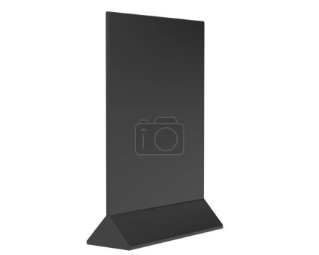 Photo for 3d rendering illustration of store equipment - Royalty Free Image