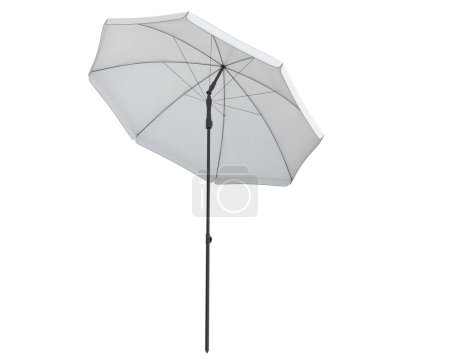 Téléchargez les photos : Parapluie ouvert isolé sur fond blanc - en image libre de droit