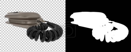 Photo for Fetal doppler isolated on white background. 3d rendering - illustration - Royalty Free Image