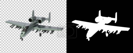 Photo for Military aircraft close up illustration - Royalty Free Image