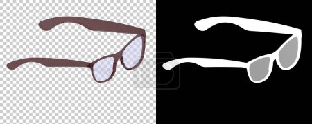 Photo for Sunglasses icon close up - Royalty Free Image