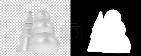 Téléchargez les photos : Illustration 3D de broyeurs de sel bouteilles isolées. copier l'espace arrière plan - en image libre de droit