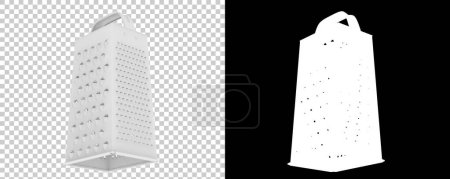 Photo for Four sided cheese grater on white background - Royalty Free Image