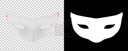 Photo for Realistic 3d render of party mask - Royalty Free Image