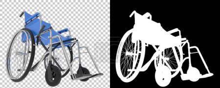 Foto de Icono silla de ruedas 3d ilustración - Imagen libre de derechos