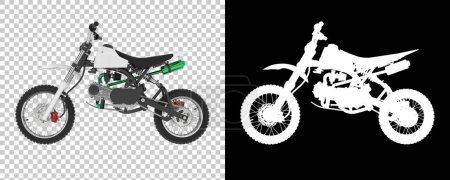 Téléchargez les photos : Motocross 3d rendering - illustration - en image libre de droit